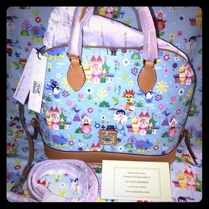 Disney Dooney & Bourke Small World Satchel  NWT